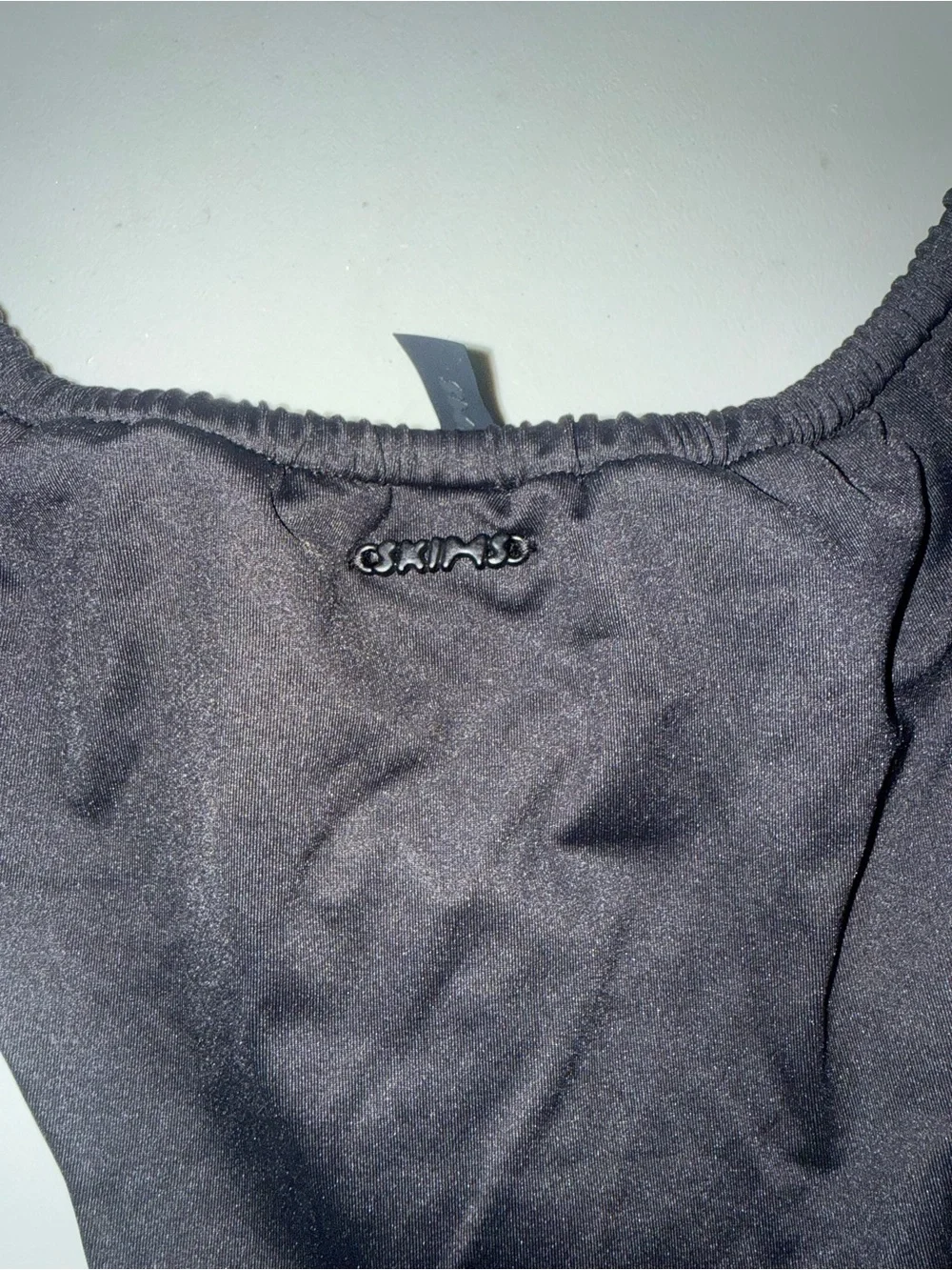 Skims Signature Swim String Bikini Bottom Onyx Large